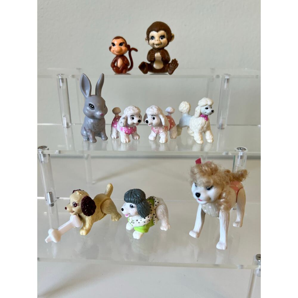 Vintage Polly Pocket, Barbie Zoo or Dog Groomer Playset REPLACEMENT Pet Lot